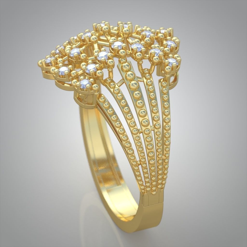 Ring 3D model 0252 3D printable model -13 3D print model_3