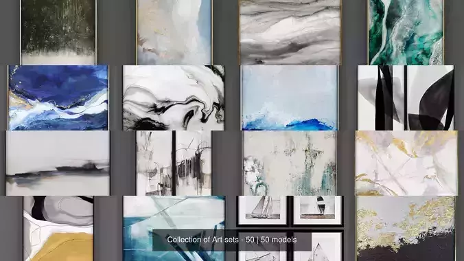 Collection of Art sets - 50 
