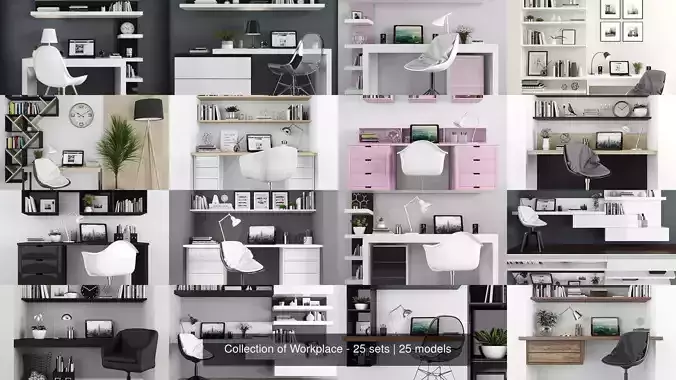 Collection of Workplace - 20 sets 