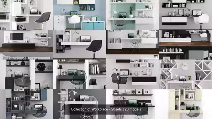 Collection of Workplace - 20sets 