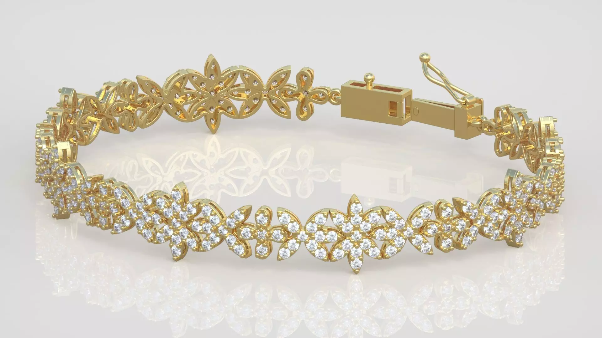 Exclusive Bracelet model 3D printable model 0032-15 3D print model_0