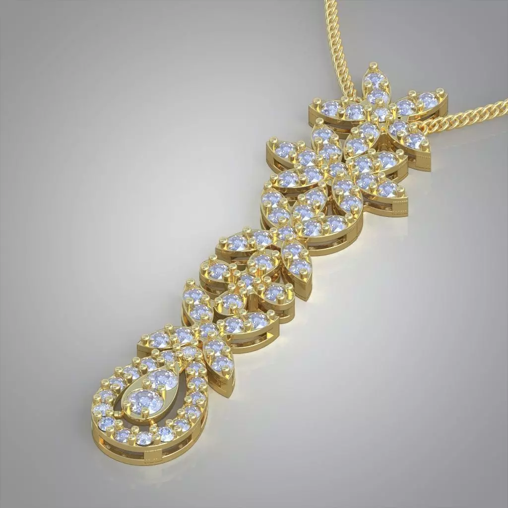 Exclusive Pendant model 3D 0165 printable model-10 3D print model