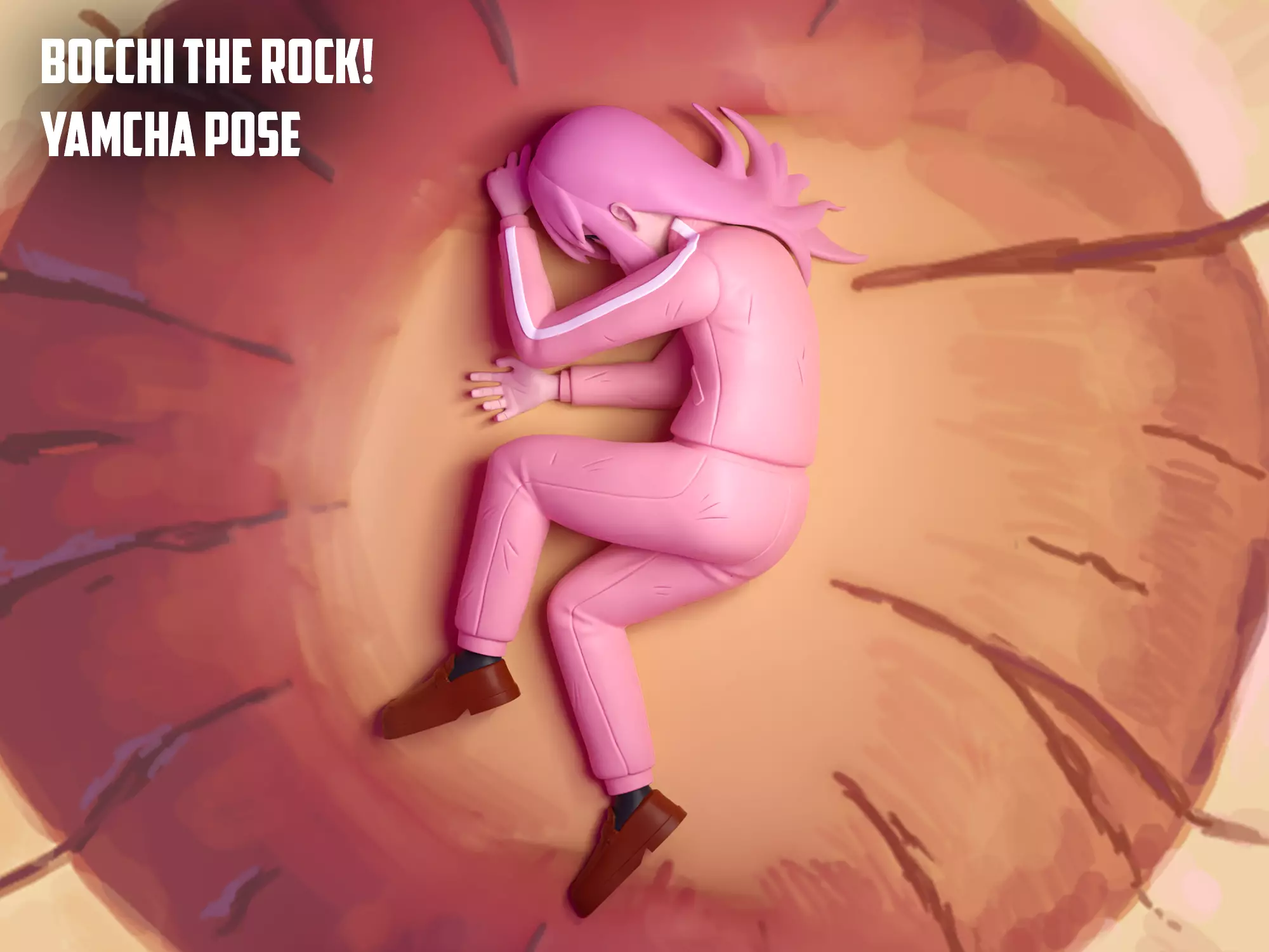 BOCCHI THE ROCK 3D print model