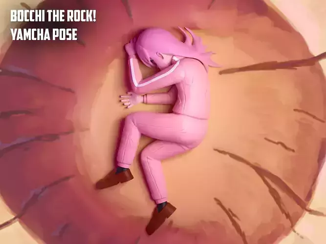 BOCCHI THE ROCK 3D print model