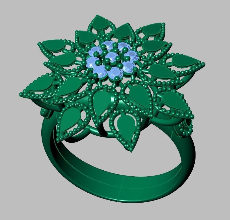 Ring 3D model 0253 3D printable model-14 3D print model_13