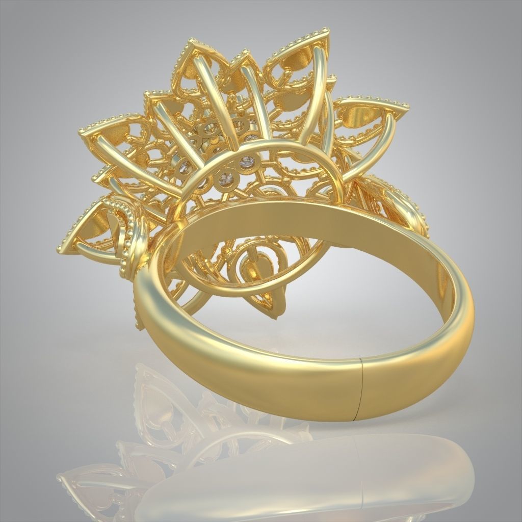 Ring 3D model 0253 3D printable model-14 3D print model_8