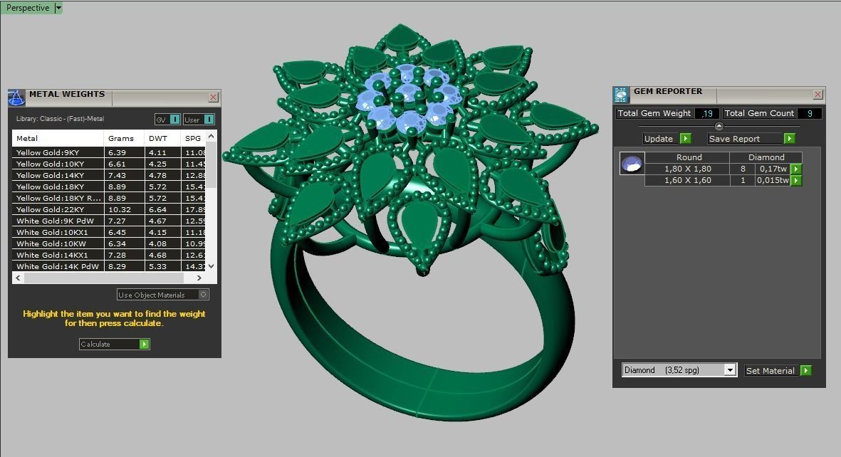 Ring 3D model 0253 3D printable model-14 3D print model_16