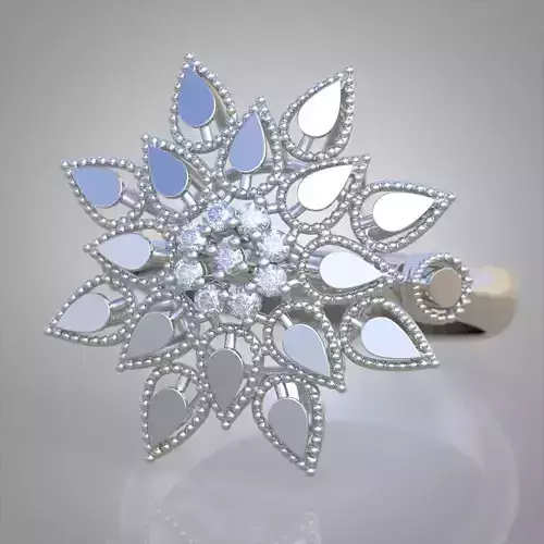 Ring 3D model 0253 3D printable model-14 3D print model