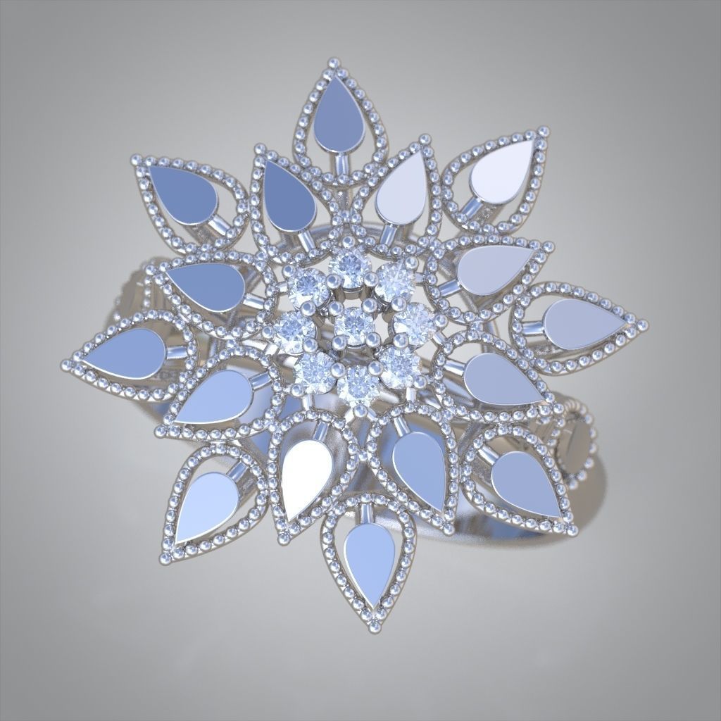 Ring 3D model 0253 3D printable model-14 3D print model_3