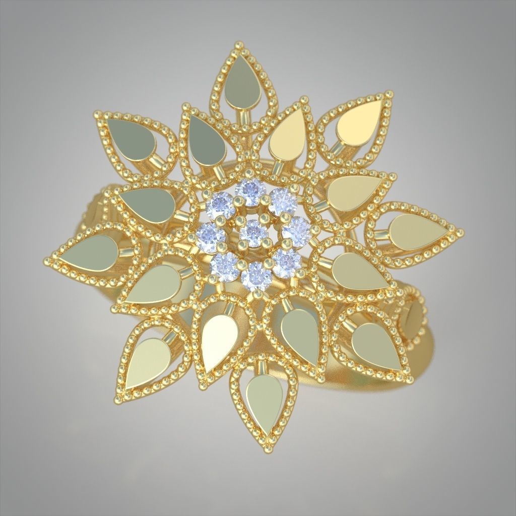 Ring 3D model 0253 3D printable model-14 3D print model_2