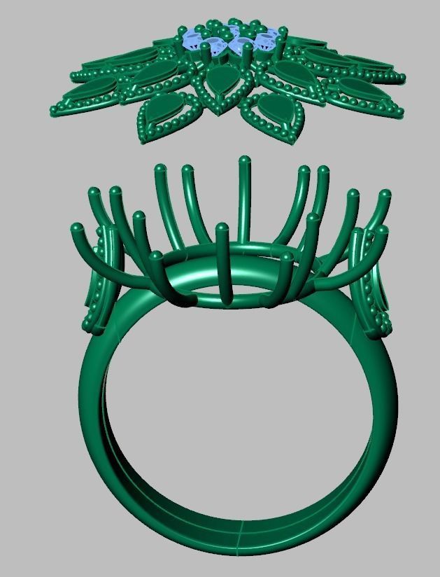 Ring 3D model 0253 3D printable model-14 3D print model_15