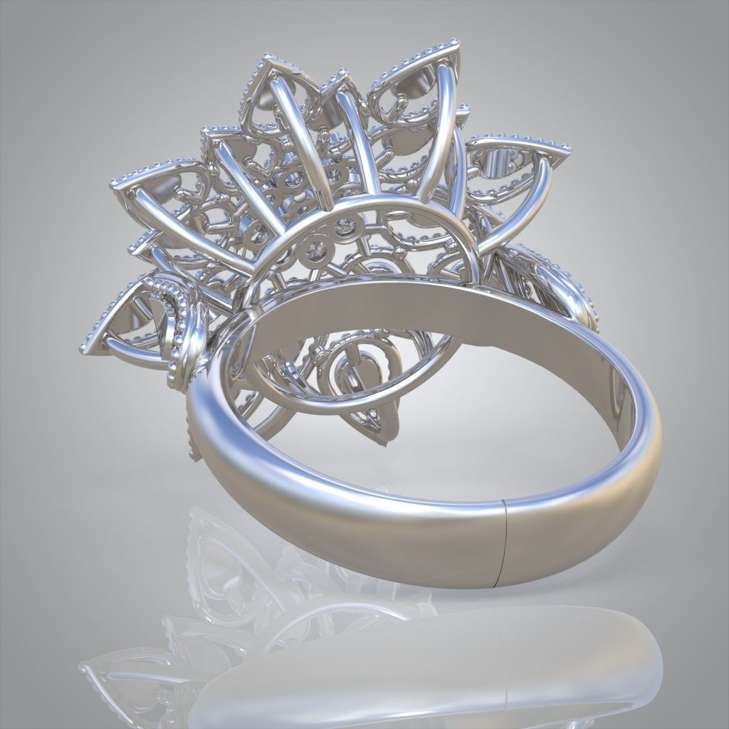 Ring 3D model 0253 3D printable model-14 3D print model_9