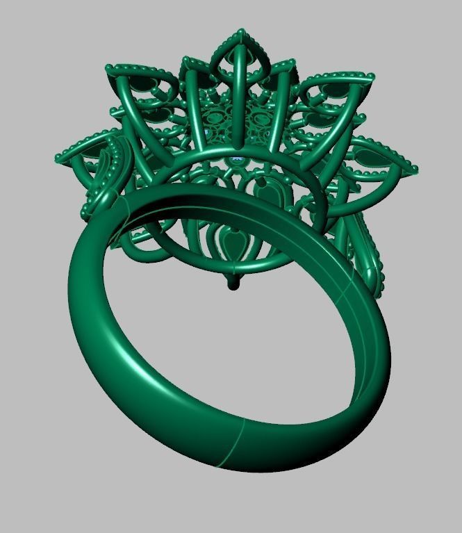 Ring 3D model 0253 3D printable model-14 3D print model_14
