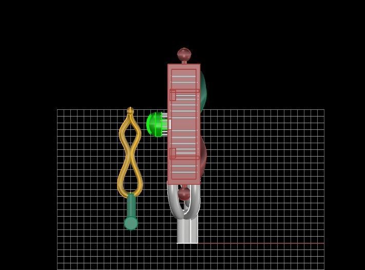 Cuban bracelets 3D print model_1