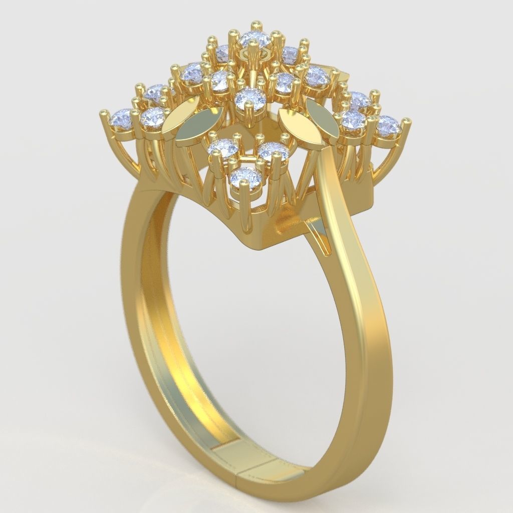 Ring 3D model 0254 3D printable model -10 3D print model_3