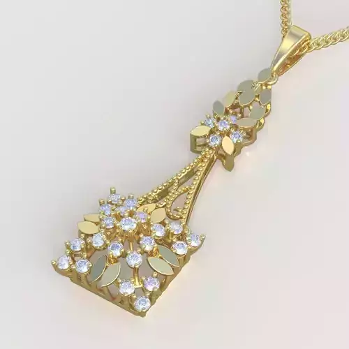 Exclusive Pendant model 3D 0167 printable model-12 3D print model