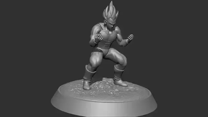 Vegeta dragon ball figurine