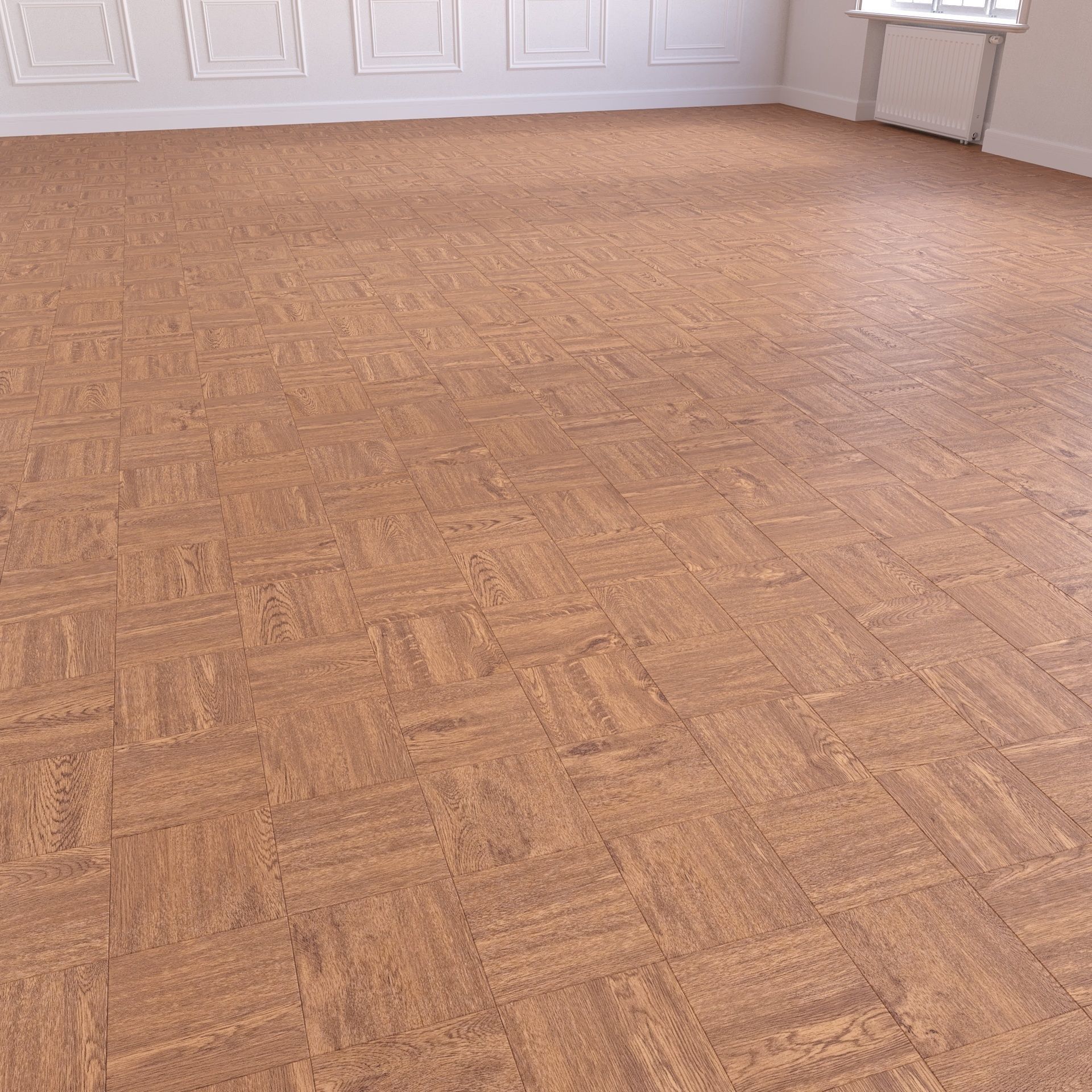 Parquet - Laminate - Wooden floor 17 in Low-poly 3D model_41