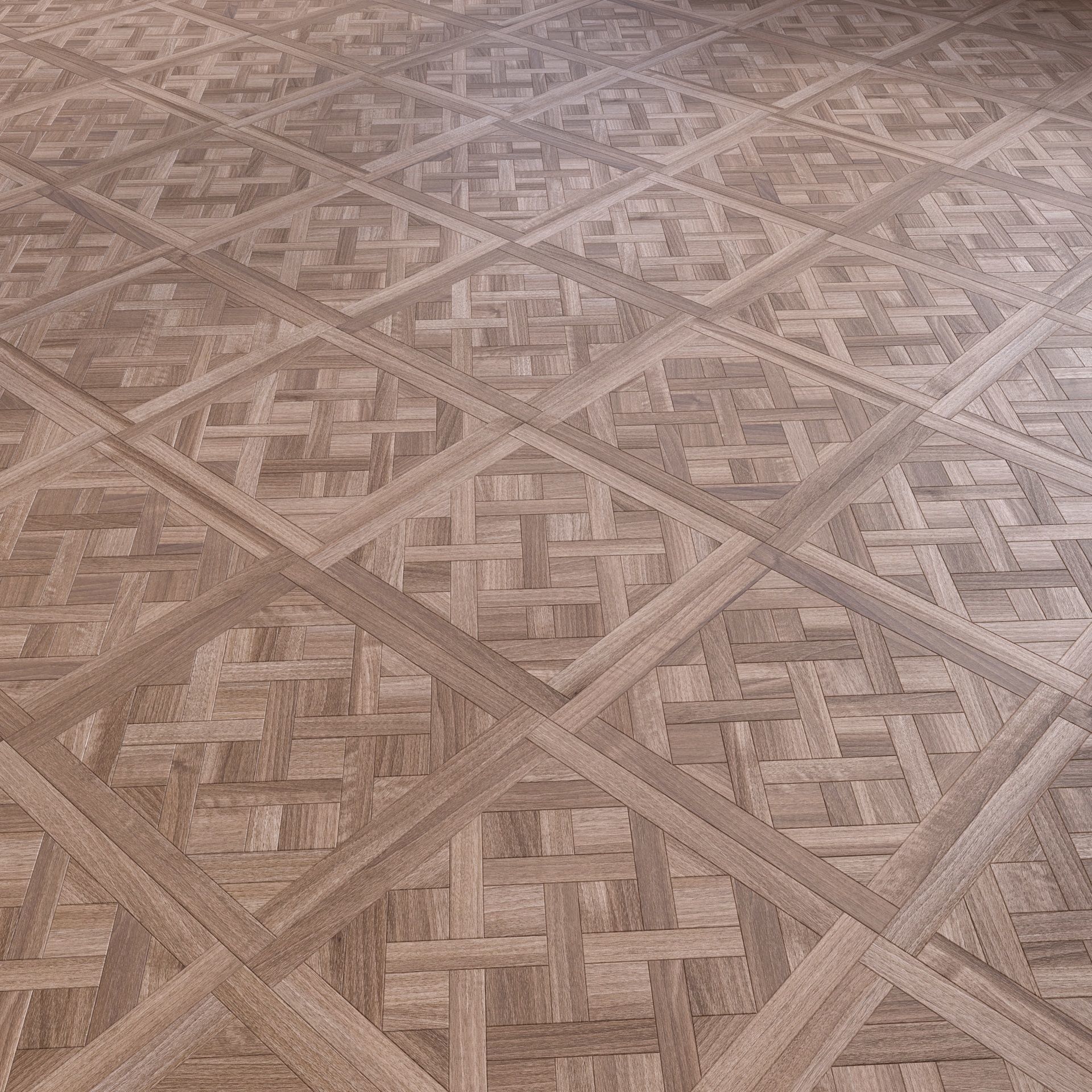 Parquet - Laminate - Wooden floor 17 in Low-poly 3D model_9