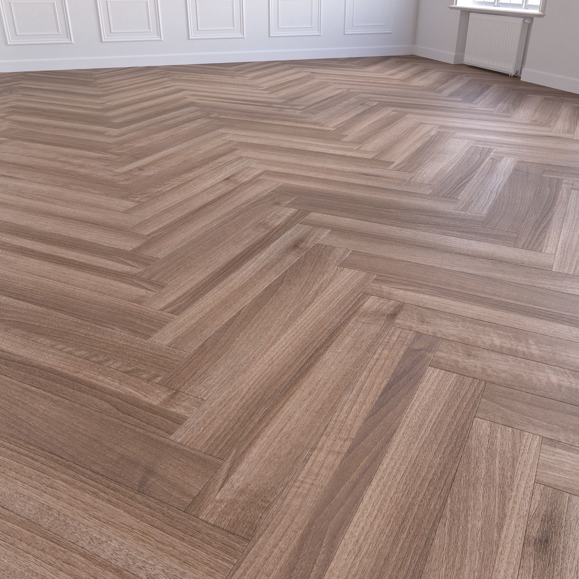 Parquet - Laminate - Wooden floor 17 in Low-poly 3D model_39