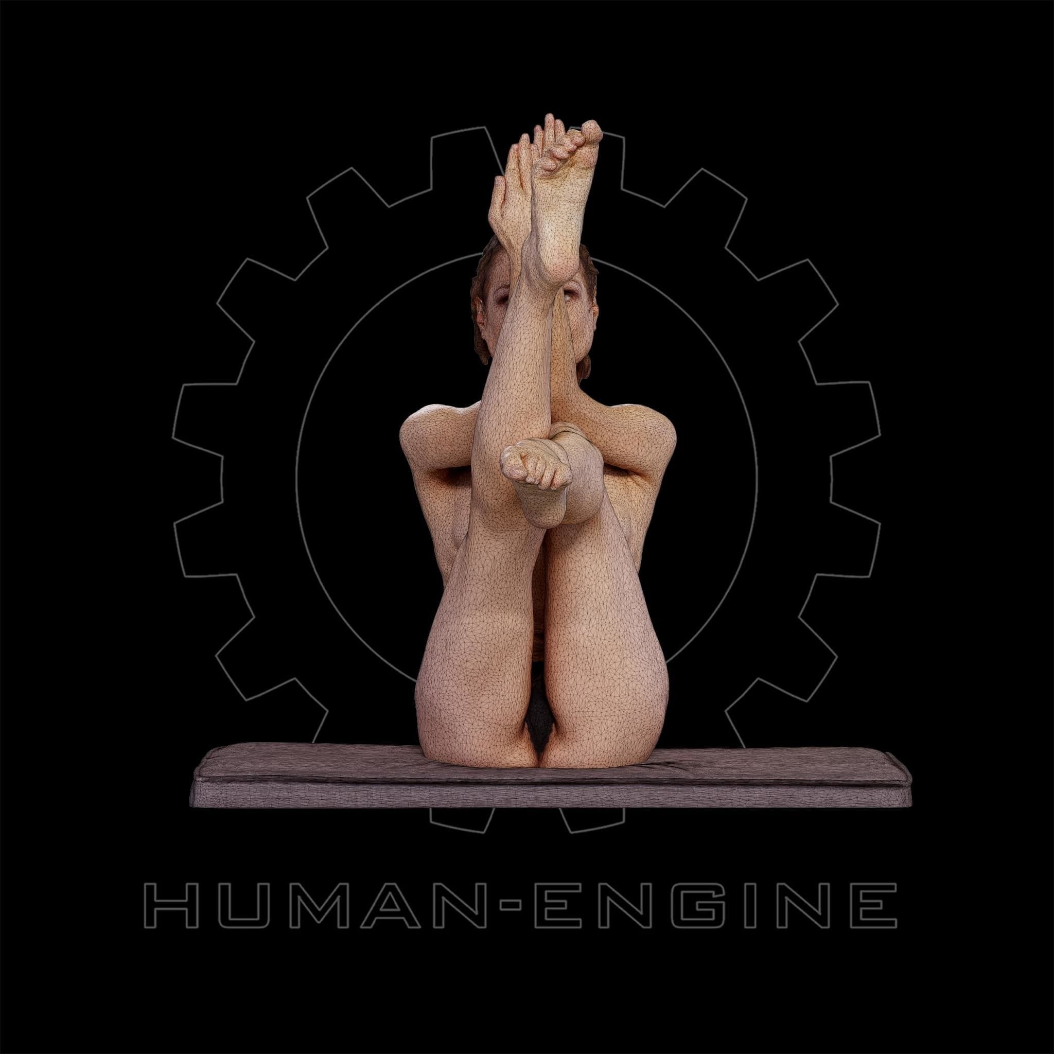 Female Scan - Sylph Artistic Pose 288 3D model_3