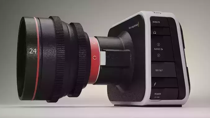  Blackmagic Production Camera 4K - 3D Model 3D model