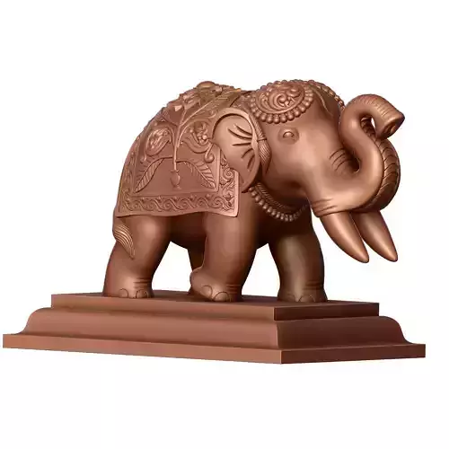 Elephant-Sand Stone 3D print model