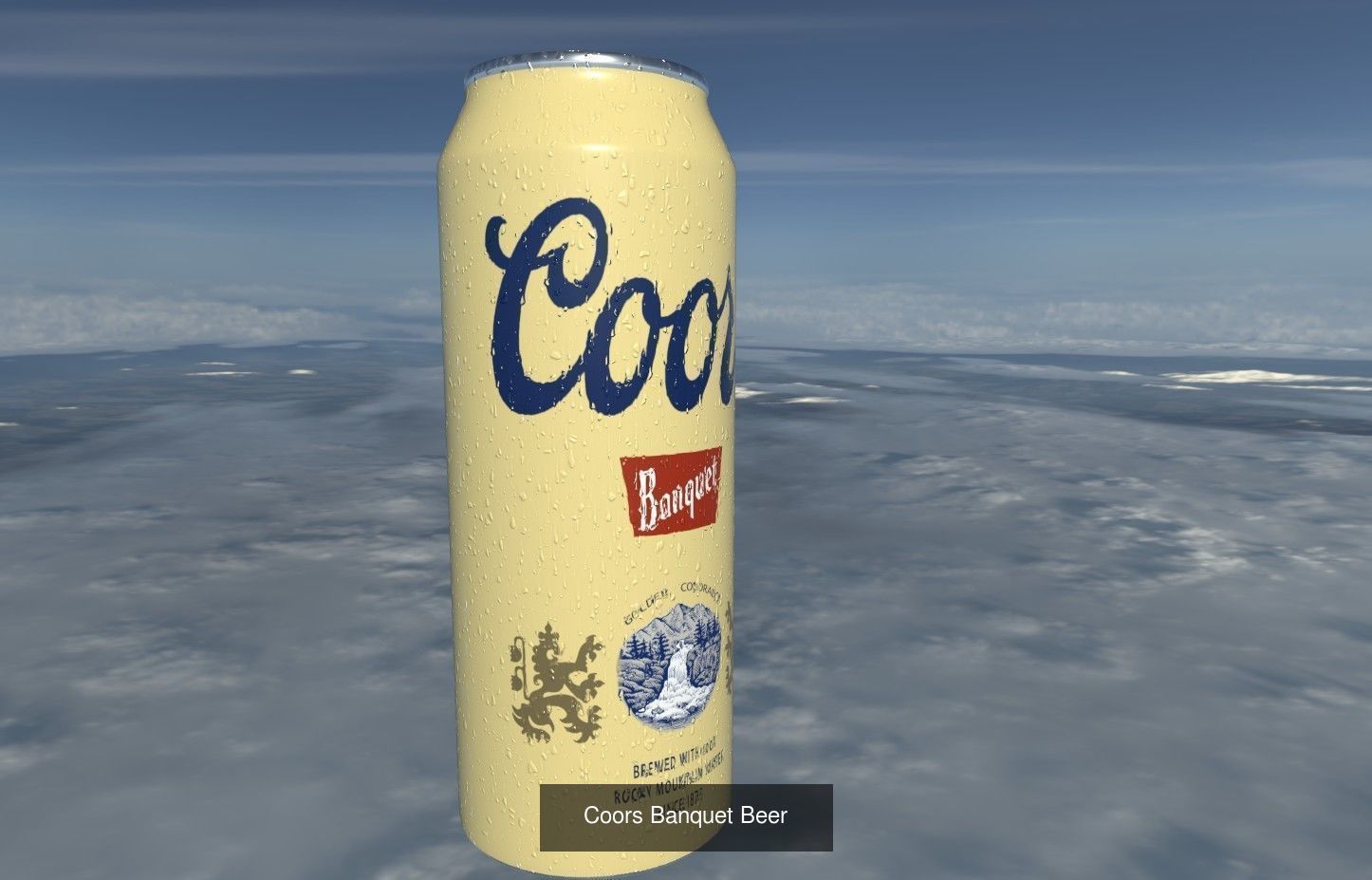 Beer and whiskey 3D model collection _3