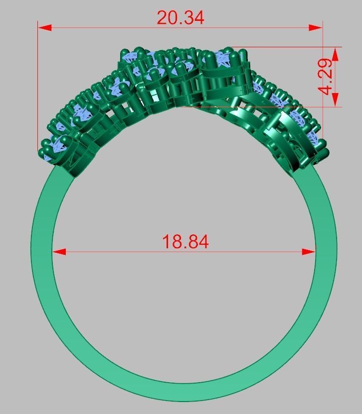 Ring 3D model 0255 3D printable model-13-- 3D print model_10