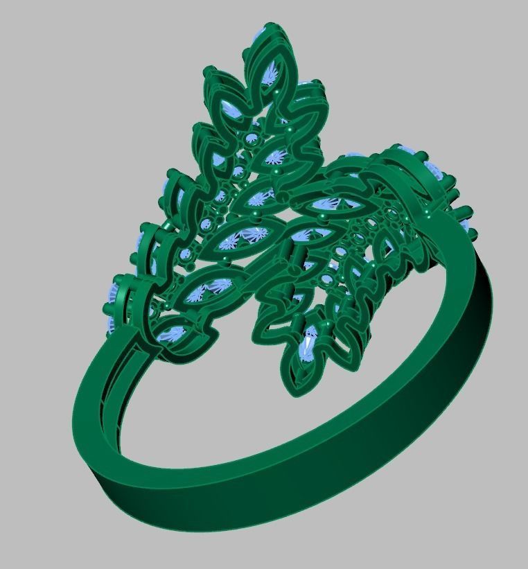 Ring 3D model 0255 3D printable model-13-- 3D print model_13