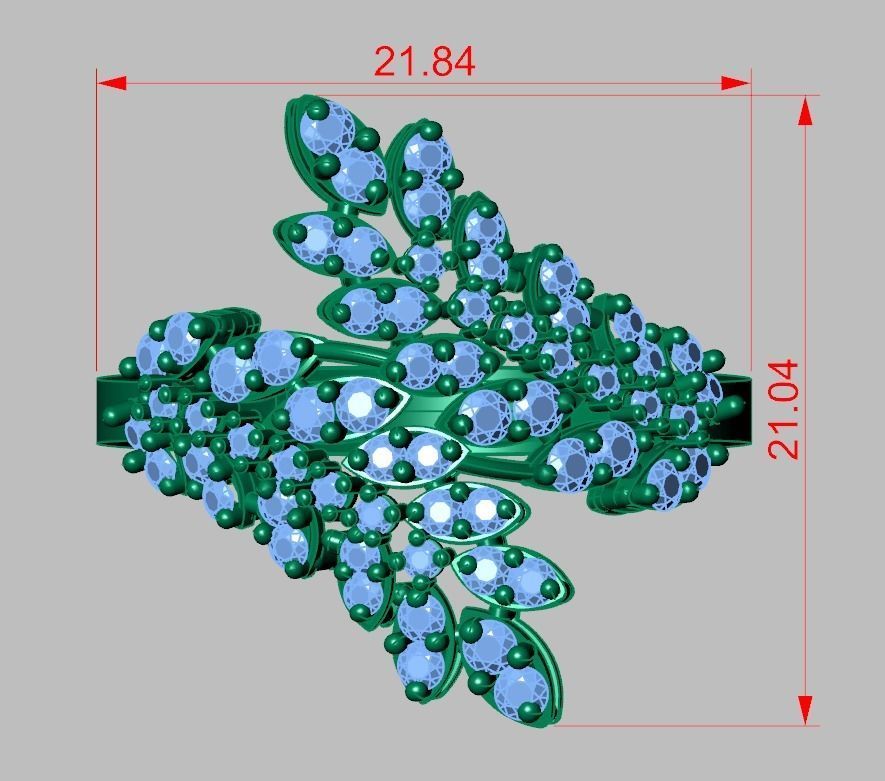 Ring 3D model 0255 3D printable model-13-- 3D print model_8