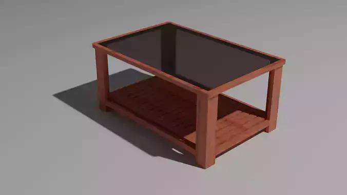 Wooden Teapoy Table