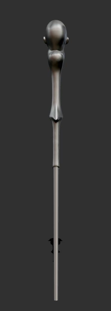 Lord Voldemort wand 3D model 3D printable | CGTrader