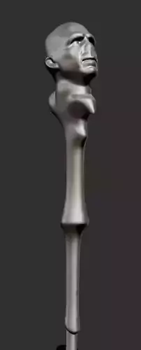 Lord Voldemort wand 3D print model