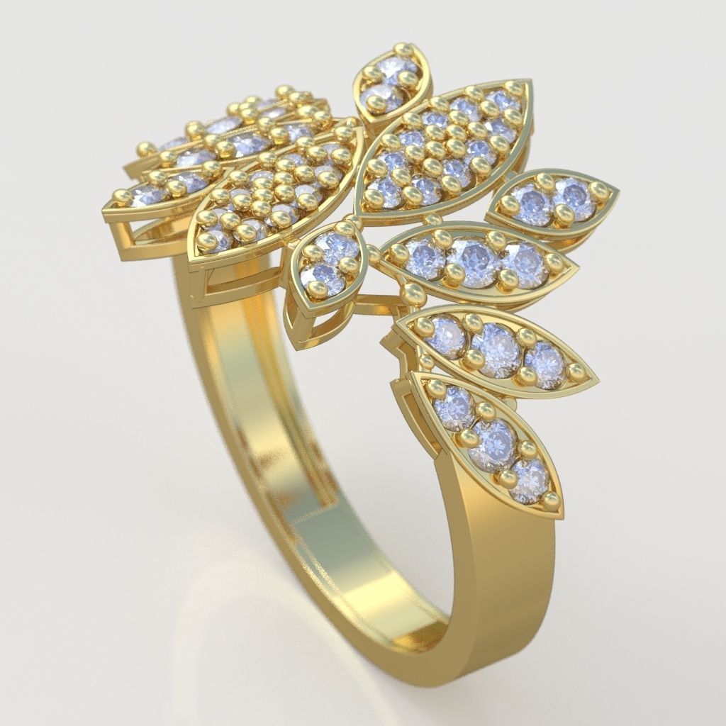 Ring 3D model 0256 3D printable model-13 3D print model_3