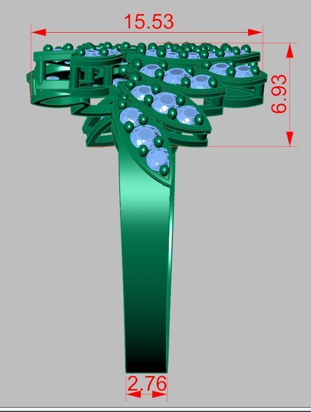 Ring 3D model 0256 3D printable model-13 3D print model_10