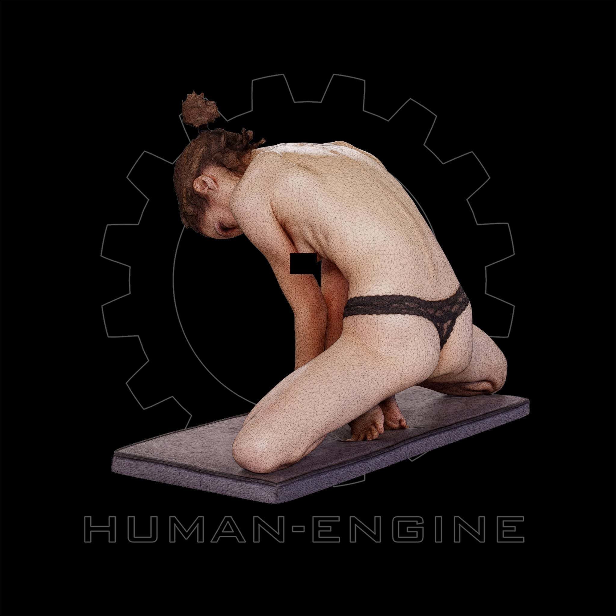 Female Scan - Sylph Artistic Pose 290 3D model_13