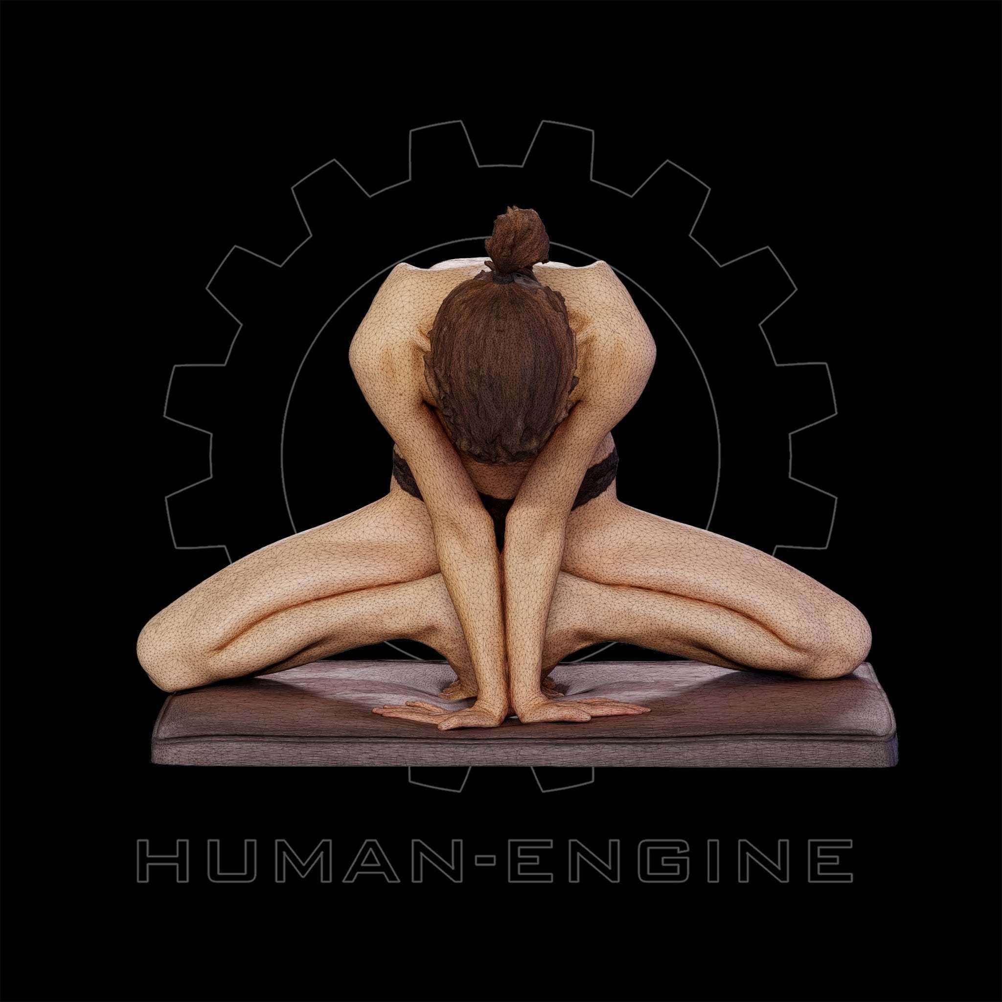 Female Scan - Sylph Artistic Pose 290 3D model_3