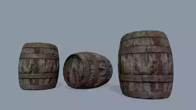 Wooden Barrel