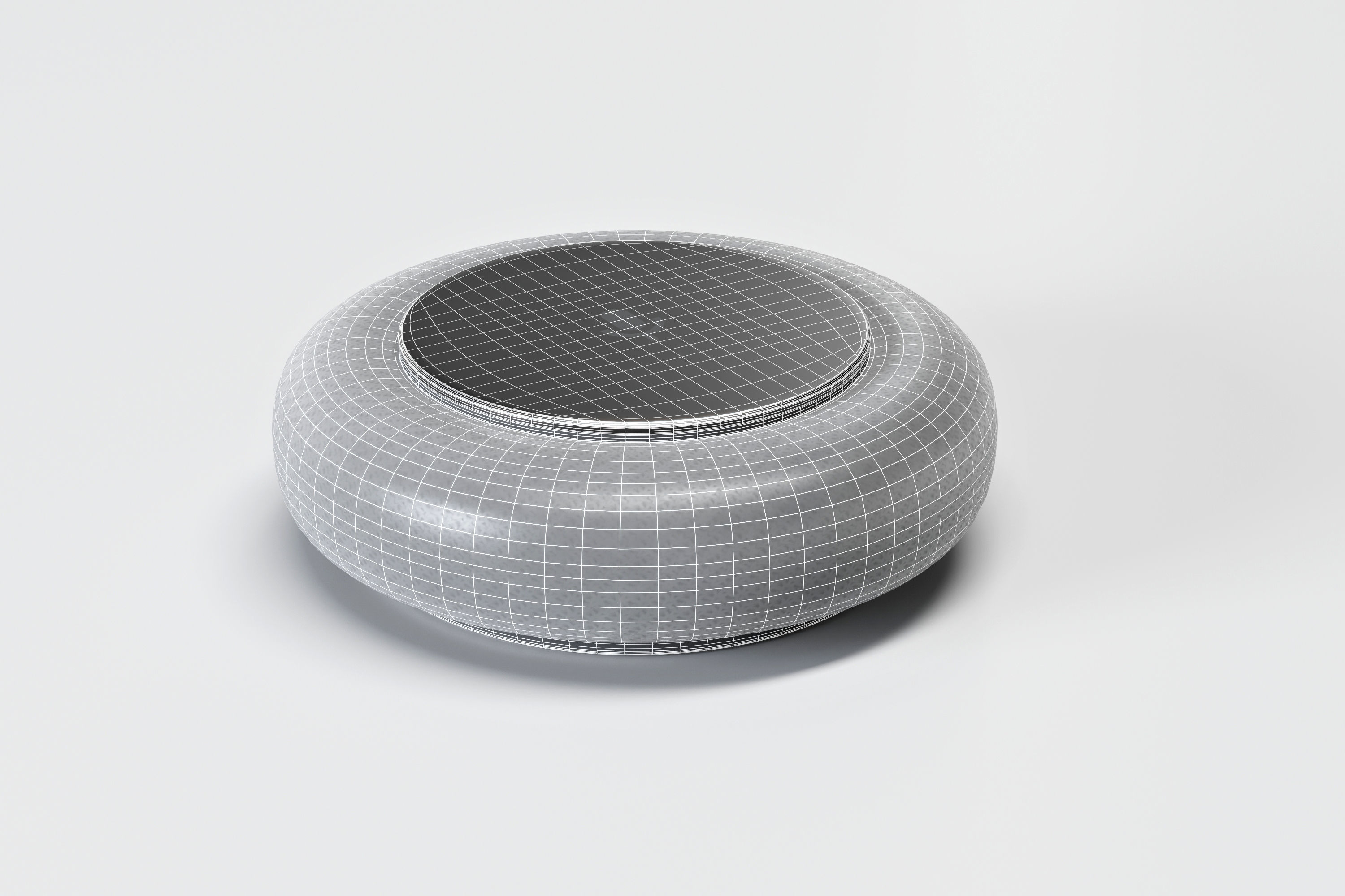 Google Meet Series One Mic Pod - Tabletop Microphone 3D model_5