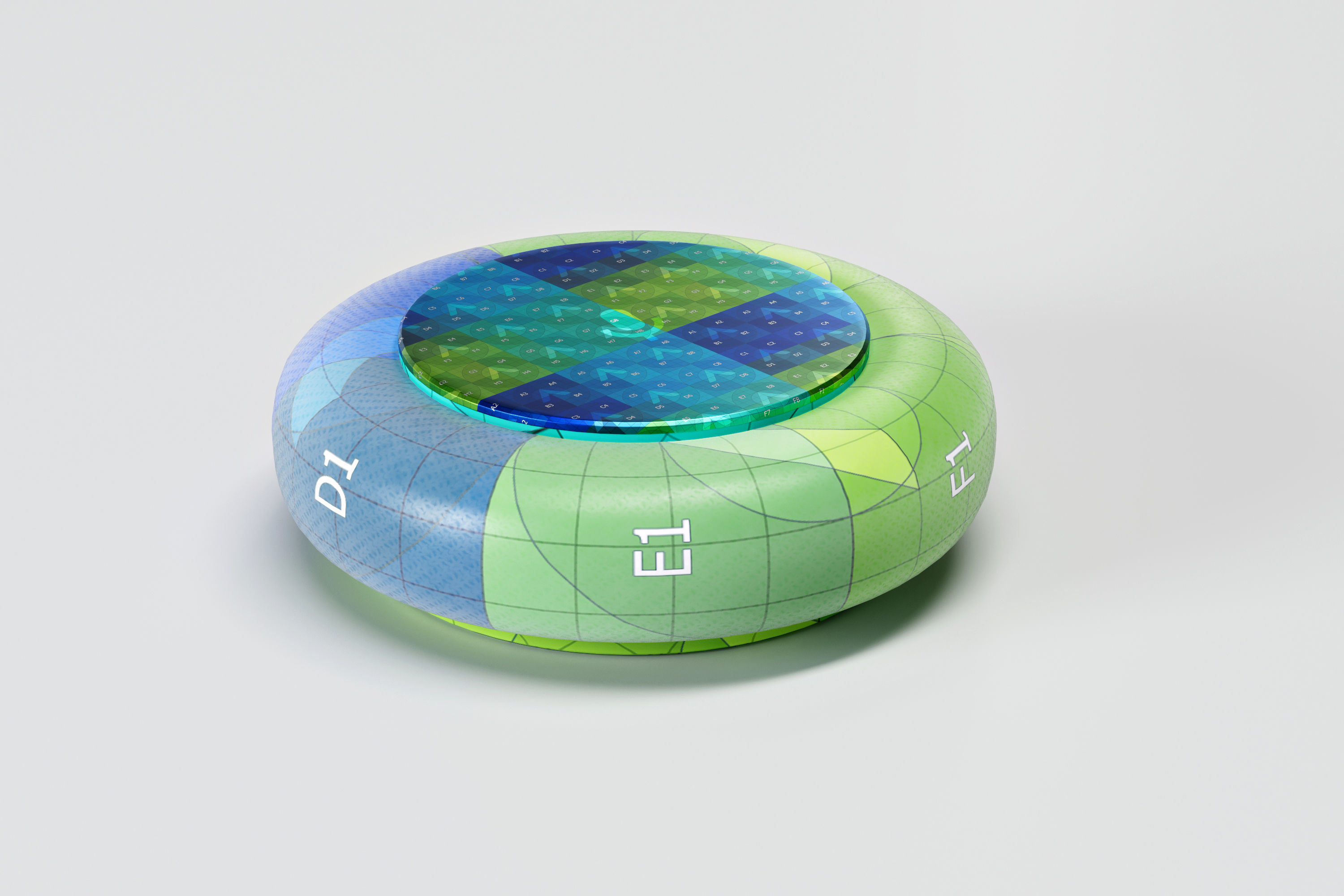 Google Meet Series One Mic Pod - Tabletop Microphone 3D model_7