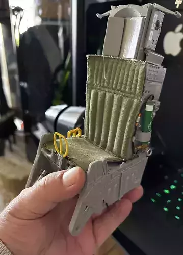 F16 A10 F15 F22 B1B B2 ejection Seat ACEII HD WORK Stl files 3D print model