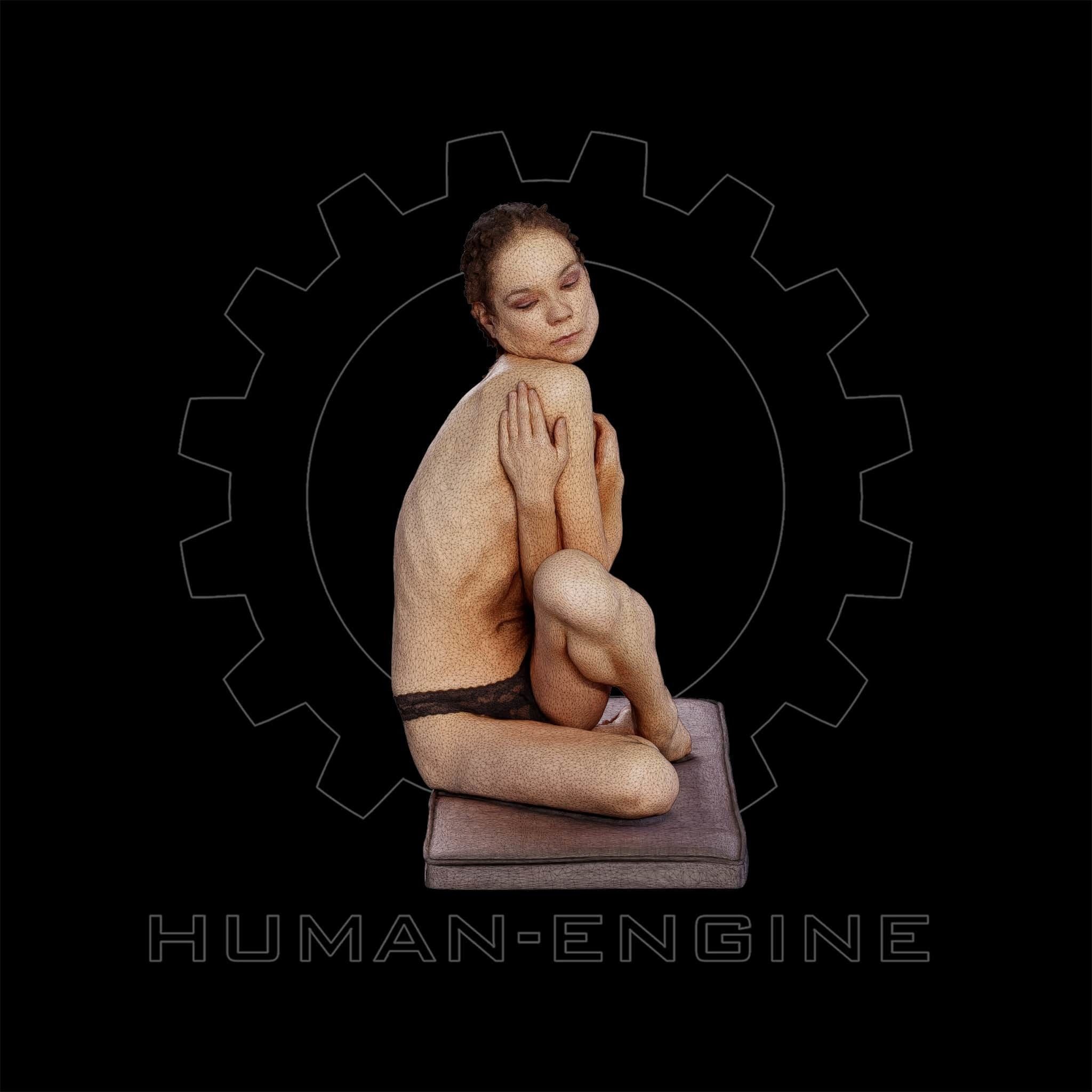 Female Scan - Sylph Artistic Pose 292 3D model_7