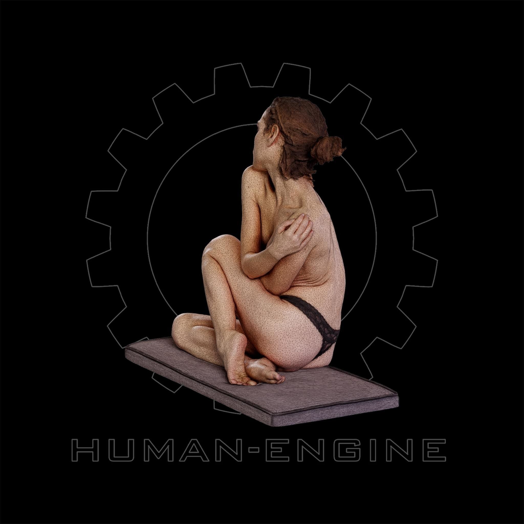 Female Scan - Sylph Artistic Pose 292 3D model_17