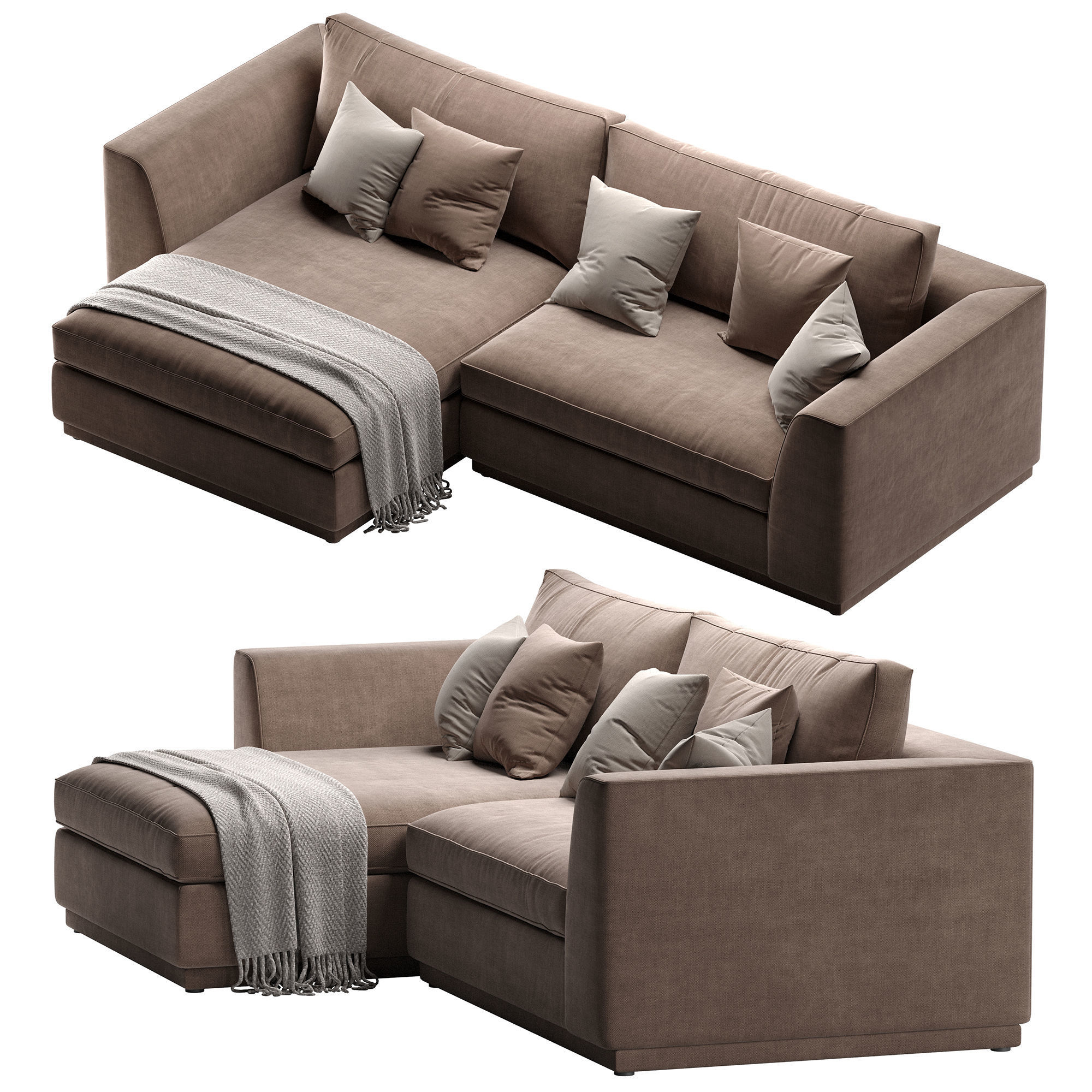 Dorian Sofa 3D model_2