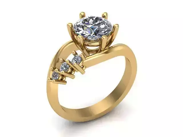 Solitaire ring 72