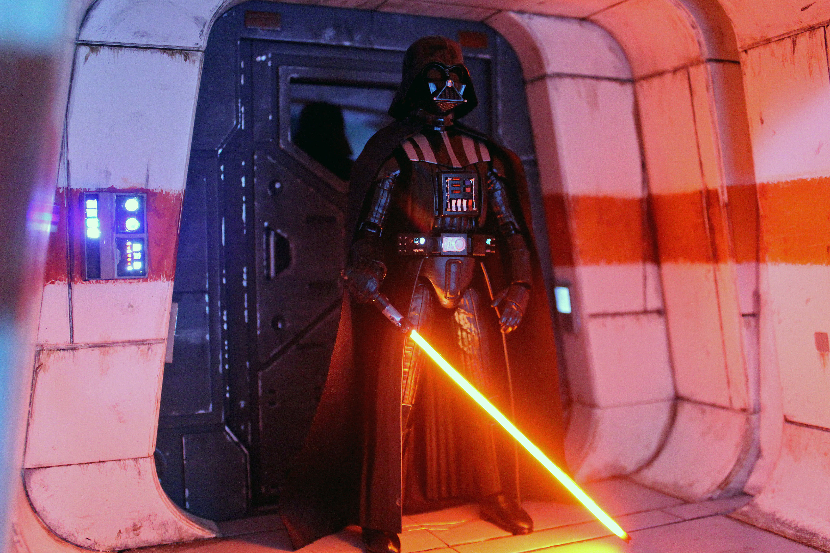 Profundities door 1-6 scale Hottoys 3D print model_16