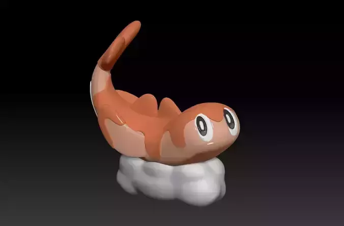 Pokemon Tatsugiri Curly Form