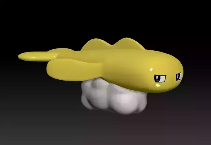 Pokemon Tatsugiri Stretchy Form 3D print model