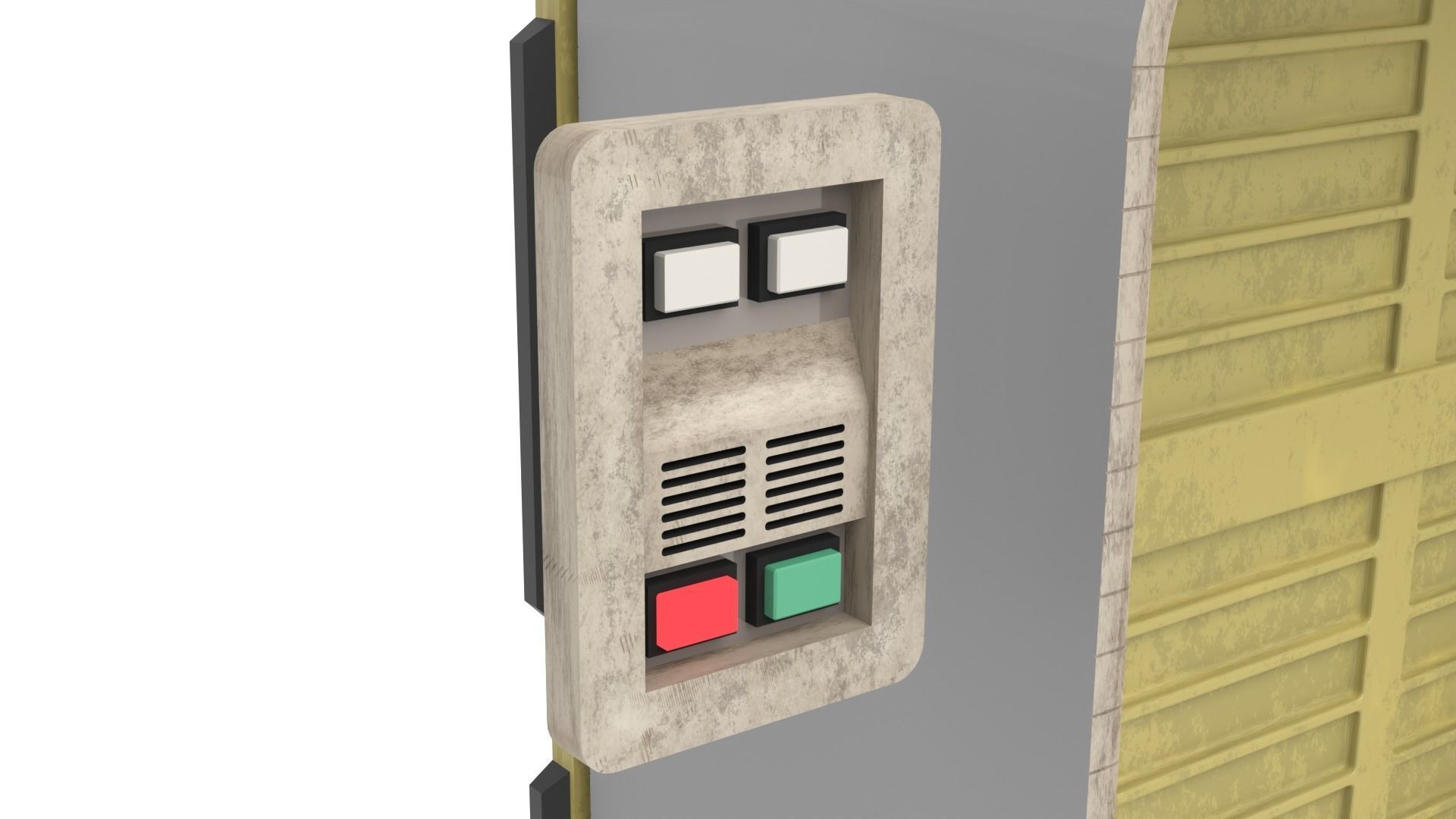 Tatooine home door 1 1-12 scale Blackseries 3D print model_5